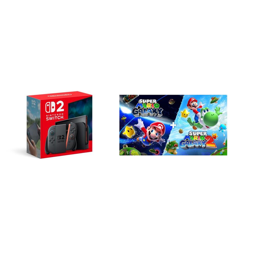 CONSOLA NINTENDO SWITCH 2 + SUPER MARIO GALAXY + SUPER MARIO GALAXY 2 DIGITAL - 1