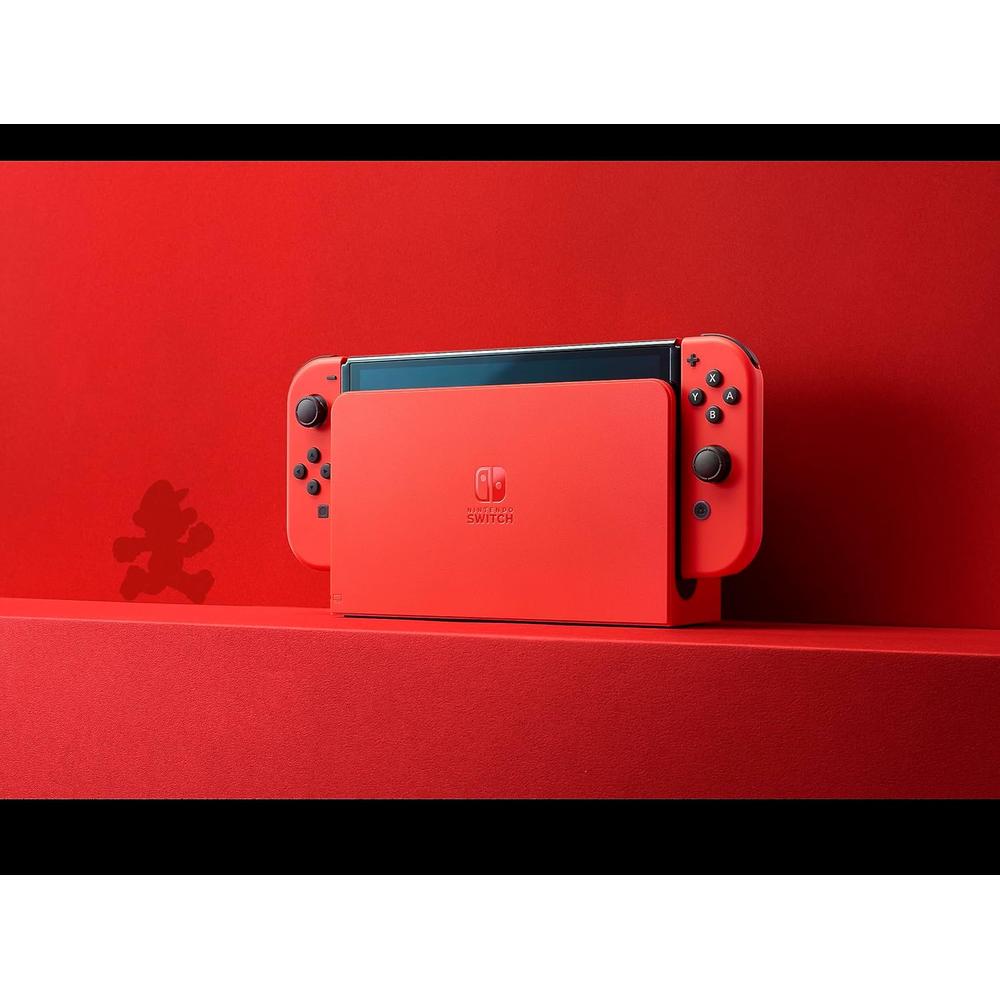 CONSOLA NINTENDO SWITCH OLED EDICIÓN MARIO RED - 2