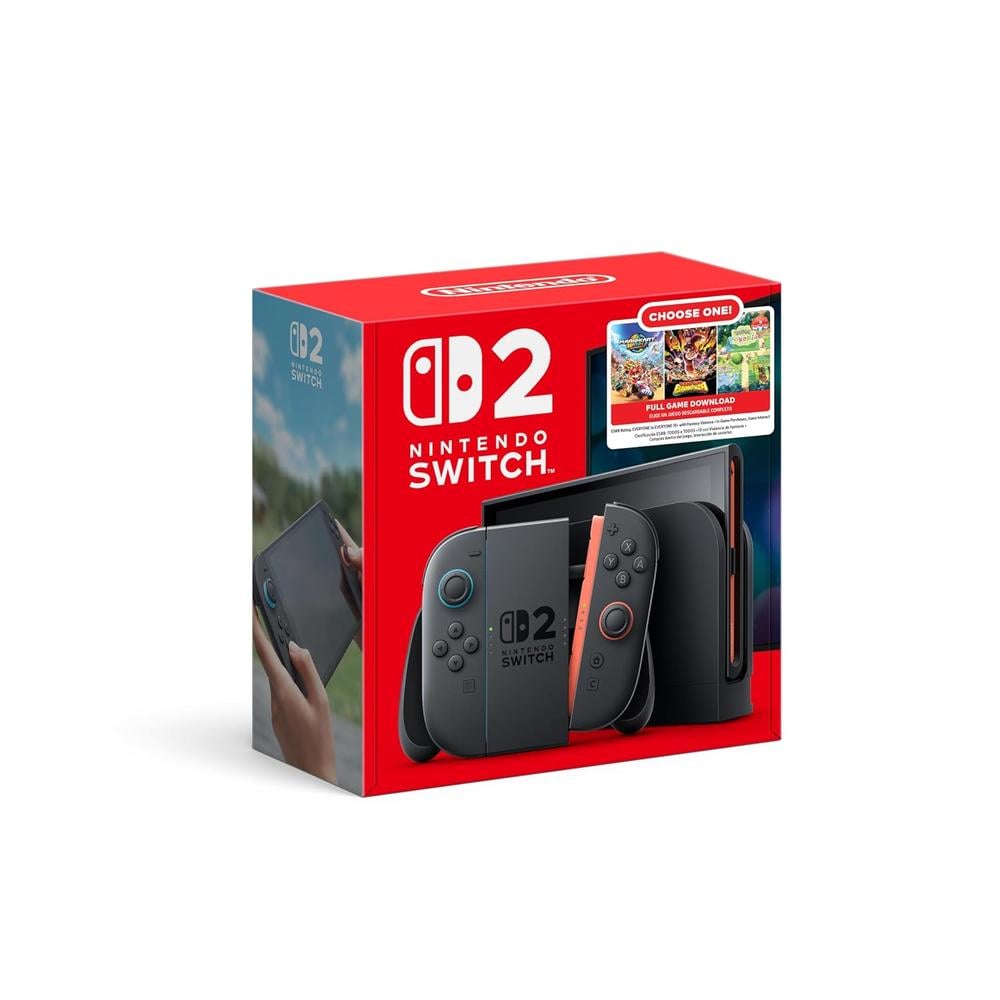 CONSOLA NINTENDO SWITCH 2 + 1 JUEGO ELECCIÓN - 1