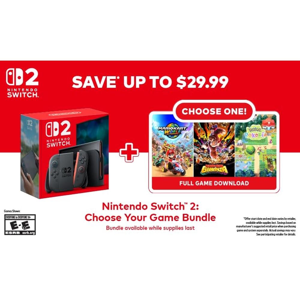 CONSOLA NINTENDO SWITCH 2 + 1 JUEGO ELECCIÓN - 2