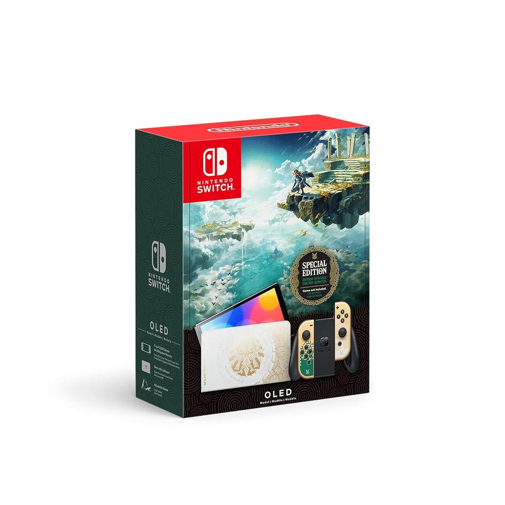 (REACONDICIONADA) CONSOLA NINTENDO SWITCH OLED EDICIÓN THE LEGEND OF ZELDA - 1