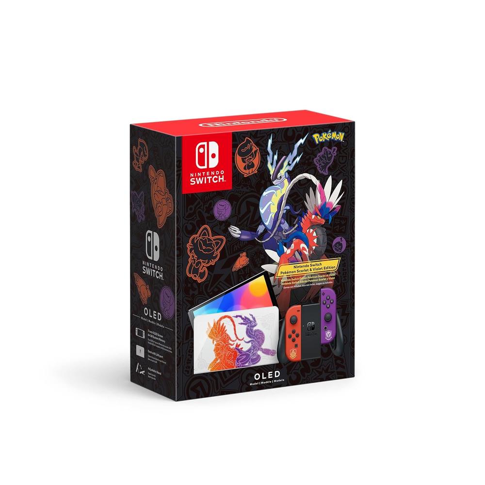 CONSOLA NINTENDO SWITCH OLED EDICIÓN POKÉMON SCARLET Y VIOLET - 1