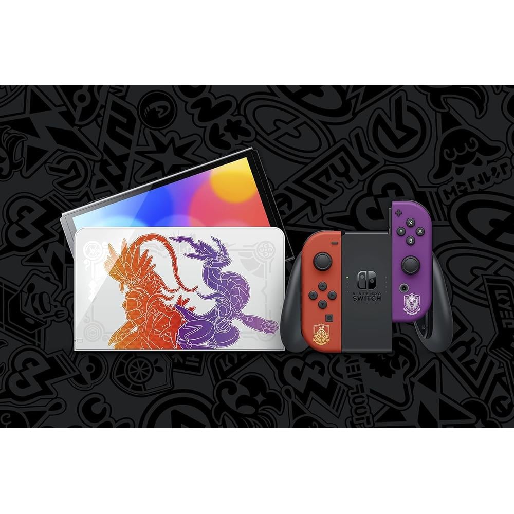 CONSOLA NINTENDO SWITCH OLED EDICIÓN POKÉMON SCARLET Y VIOLET - 2