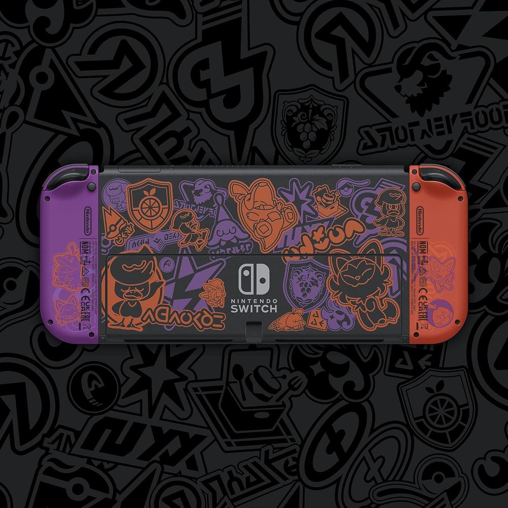 CONSOLA NINTENDO SWITCH OLED EDICIÓN POKÉMON SCARLET Y VIOLET - 6