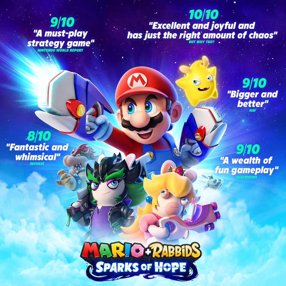 VIDEOJUEGO NINTENDO MARIO + RABBIDS CHISPAS DE ESPERANZA SWITCH - 2