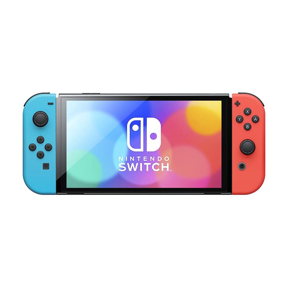 (REACONDICIONADA) CONSOLA NINTENDO SWITCH OLED | NEON BLUE AND RED - 1