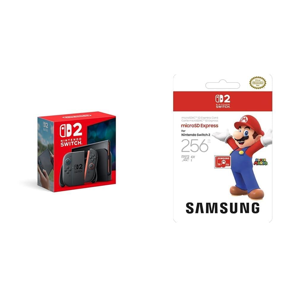 CONSOLA NINTENDO SWITCH 2 + MICROSD EXPRESS SAMSUNG 256GB - 1