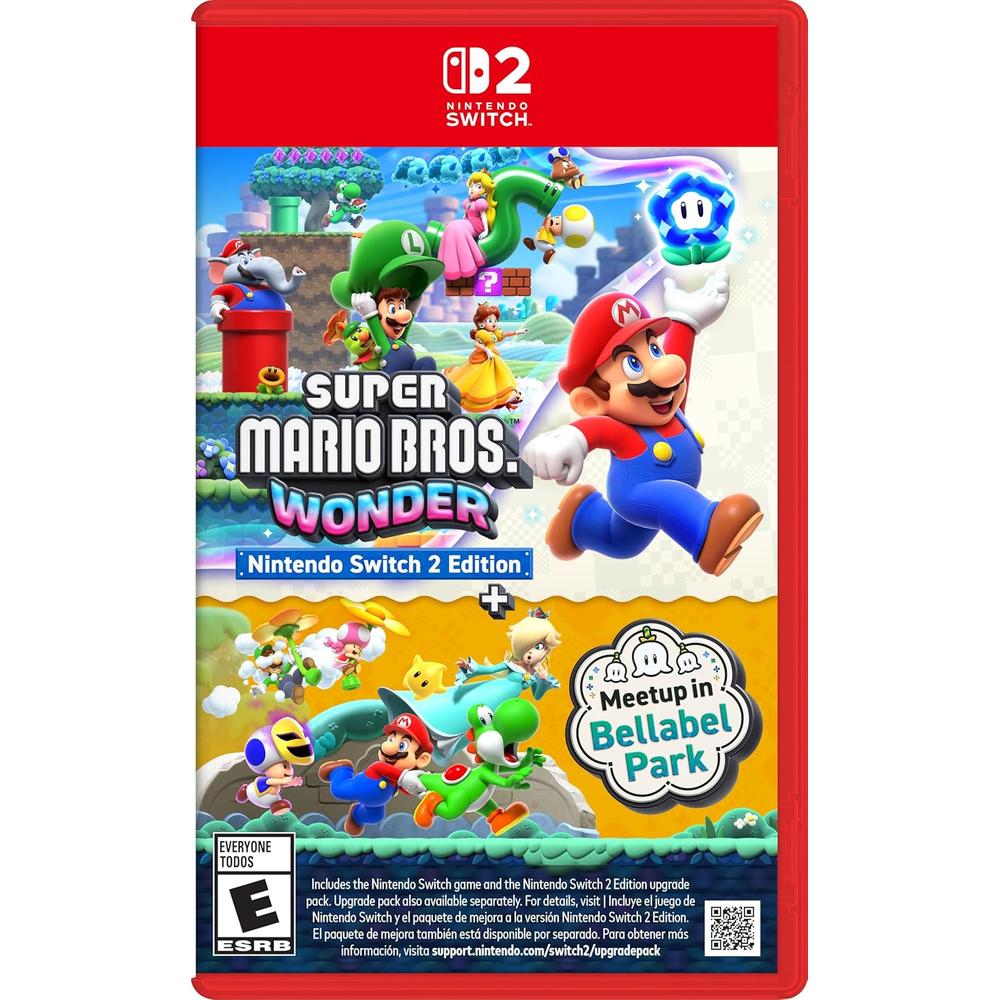 VIDEOJUEGO NINTENDO SUPER MARIO BROS WONDER + MEETUP BELLABEL PARK SWITCH 2 - 1