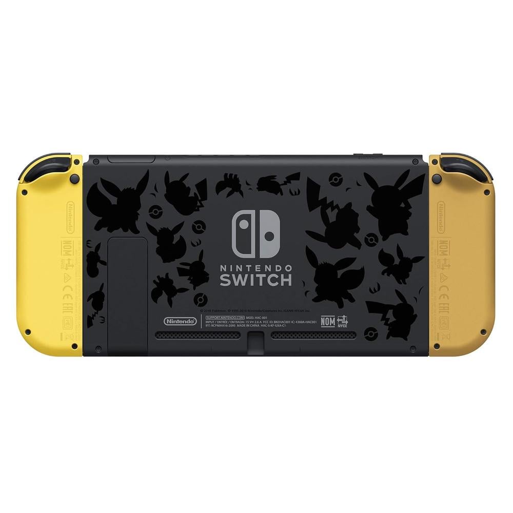 CONSOLA NINTENDO SWITCH EDICIÓN PIKACHU Y EEVEE + POKÉMON LET'S GO PIKACHU + POKÉ BALL PLUS - 3
