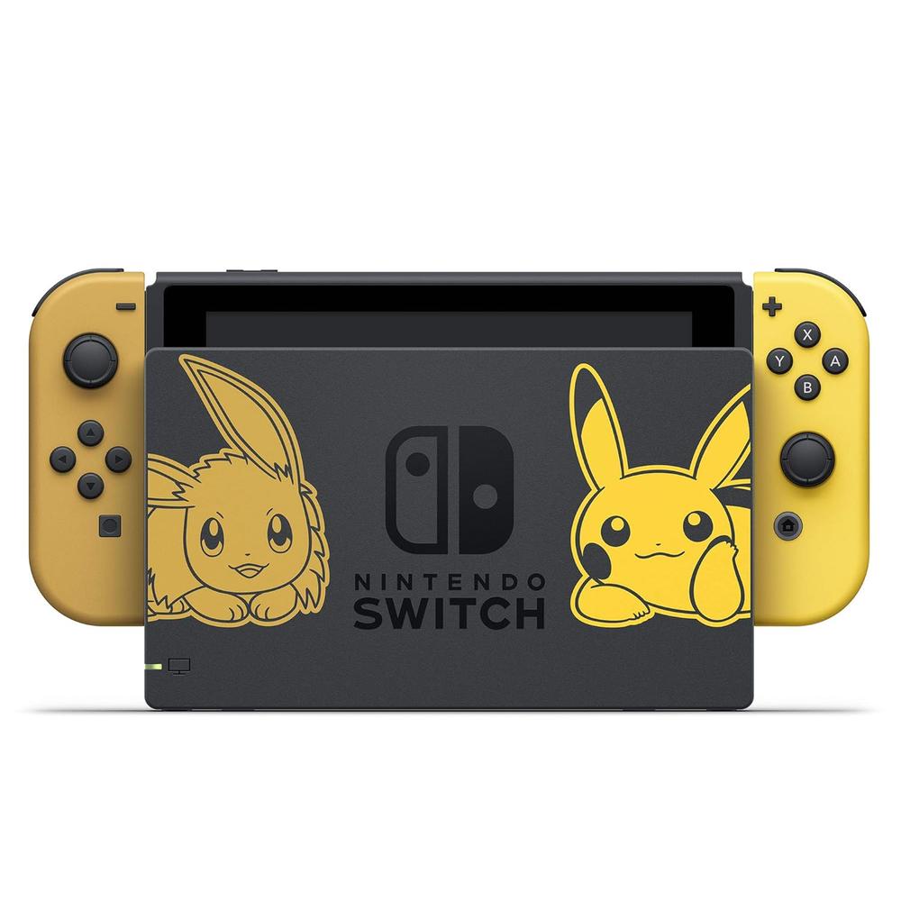 CONSOLA NINTENDO SWITCH EDICIÓN PIKACHU Y EEVEE + POKÉMON LET'S GO PIKACHU + POKÉ BALL PLUS - 4