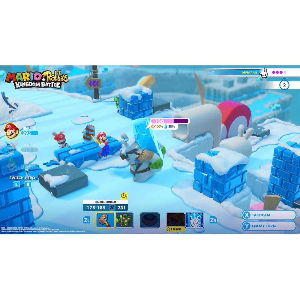 VIDEOJUEGO NINTENDO MARIO + RABBIDS KINGDOM BATTLE + SPARKS OF HOPE SWITCH - 3