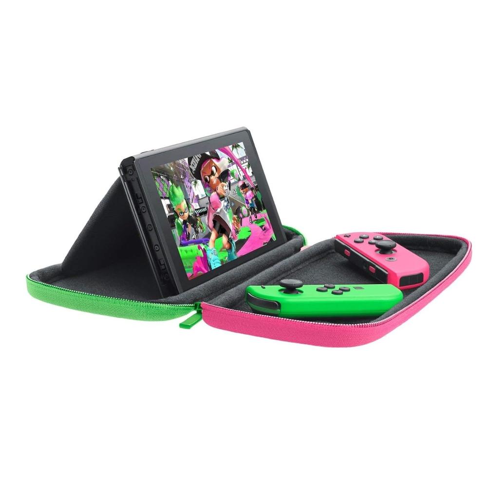 (REACONDICIONADA) CONSOLA NINTENDO SWITCH + SPLATOON 2 | VERDE NEÓN / ROSA NEÓN - 2