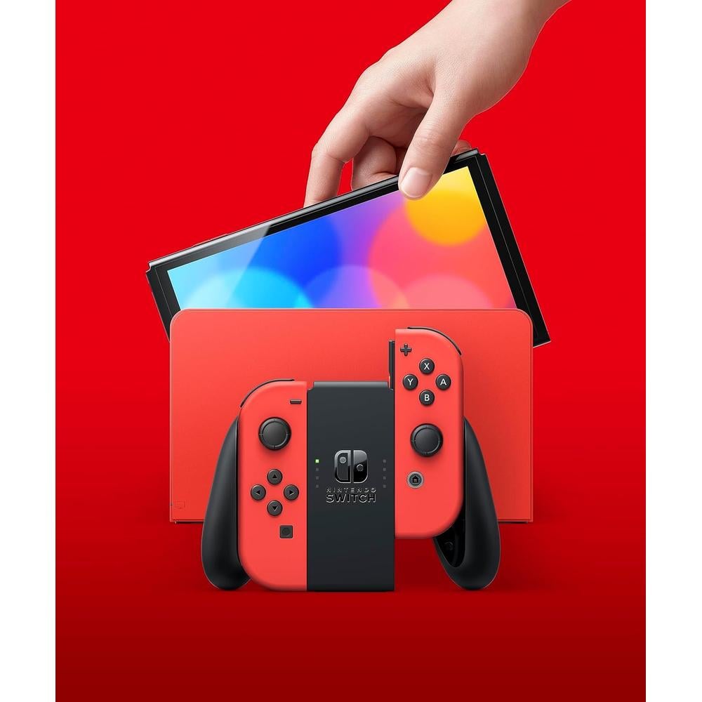 (REACONDICIONADA) CONSOLA NINTENDO SWITCH OLED | MARIO RED EDITION - 2