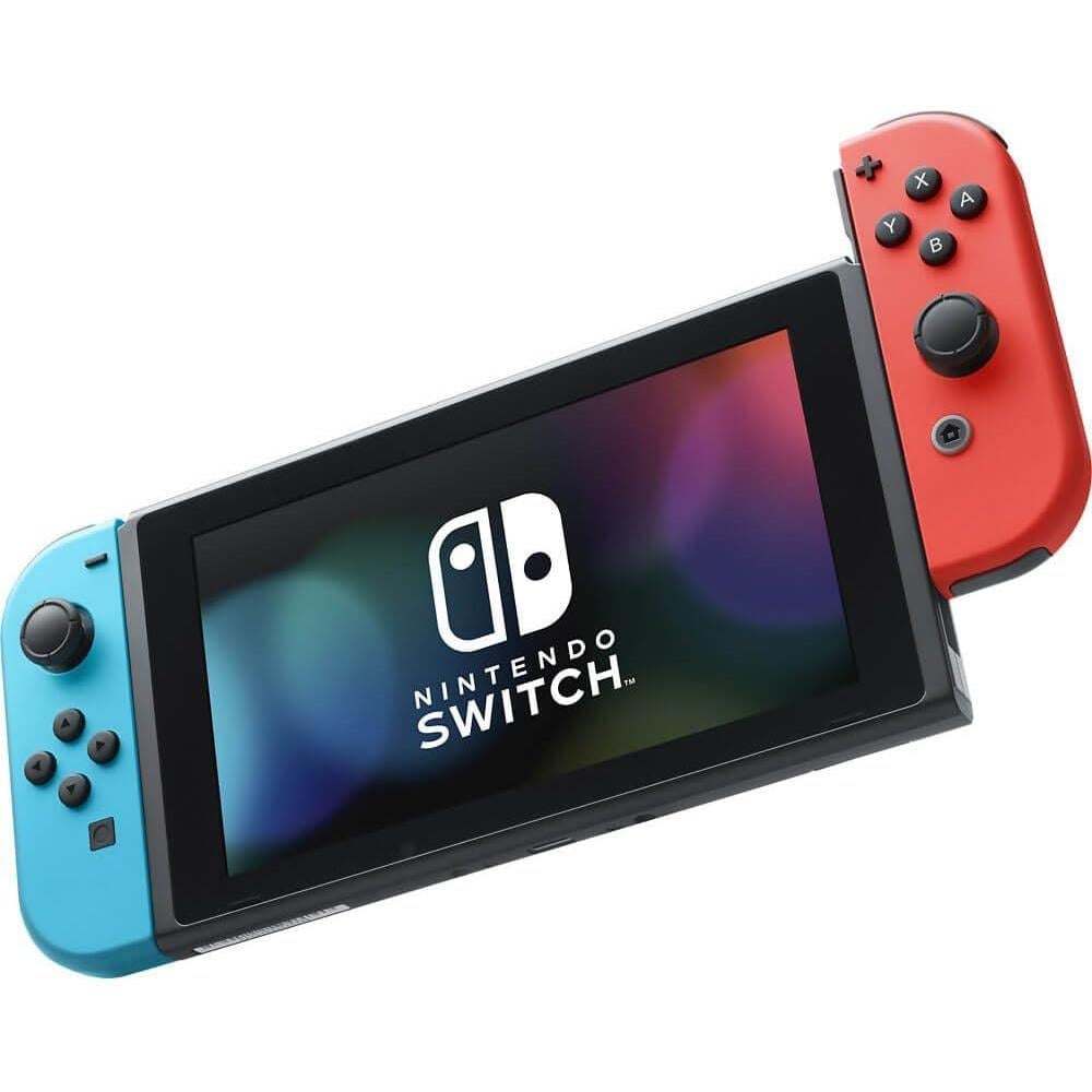 CONSOLA NINTENDO SWITCH USA | NEON BLUE AND RED - 1