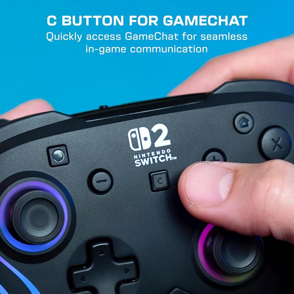MANDO TURTLE BEACH AFTERGLOW WAVE RGB SWITCH / SWITCH 2 | BLACK - 5
