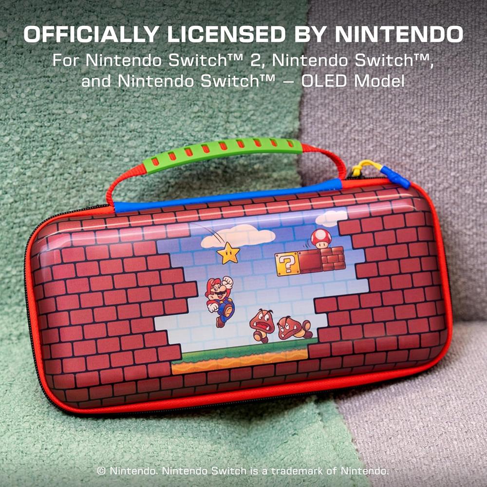 ESTUCHE TURTLE BEACH PLAYTREK SWITCH / SWITCH 2 | MARIO BRICKS - 2