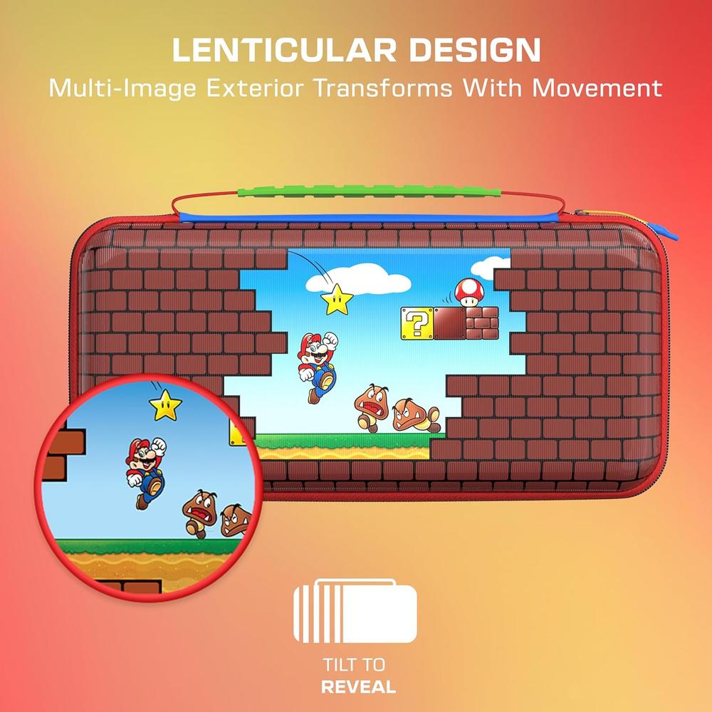 ESTUCHE TURTLE BEACH PLAYTREK SWITCH / SWITCH 2 | MARIO BRICKS - 4