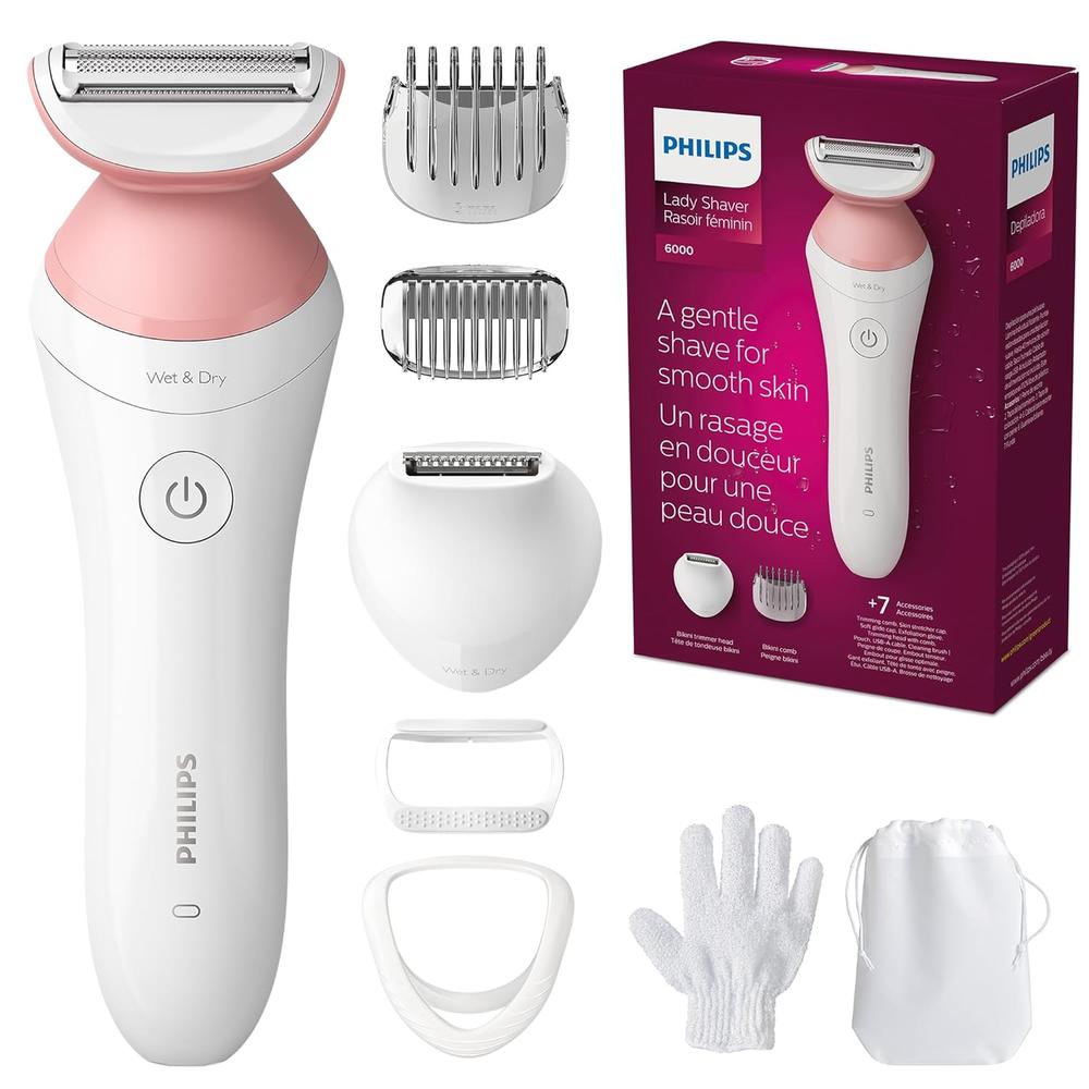 AFEITADORA PHILIPS LADY SERIES 6000 BRL146/00 - 1