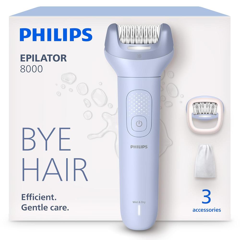 DEPILADORA PHILIPS SERIES 8000 BRE708/00 - 1