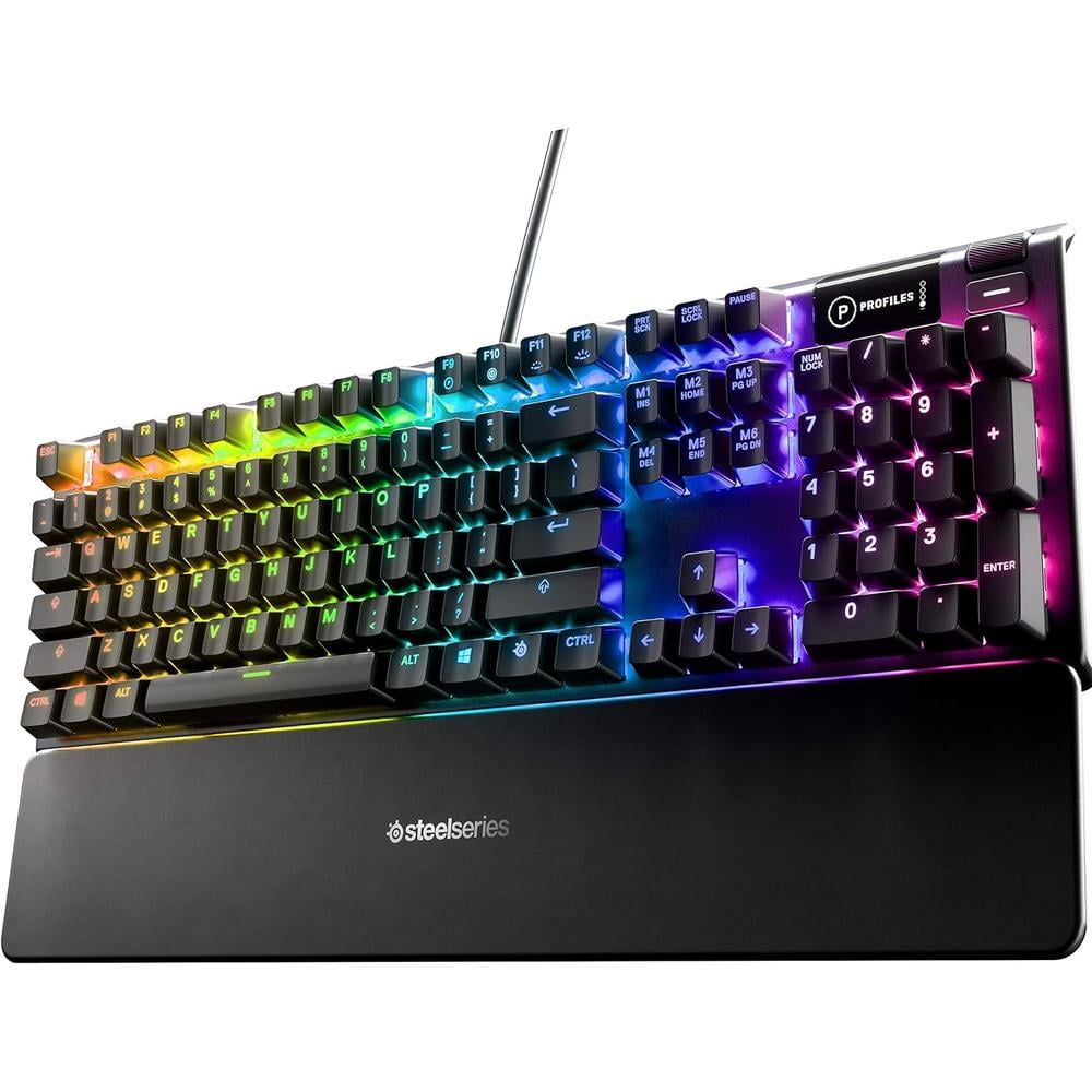 TECLADO ALÁMBRICO MECÁNICO APEX 5 STEELSERIES | RGB - 1