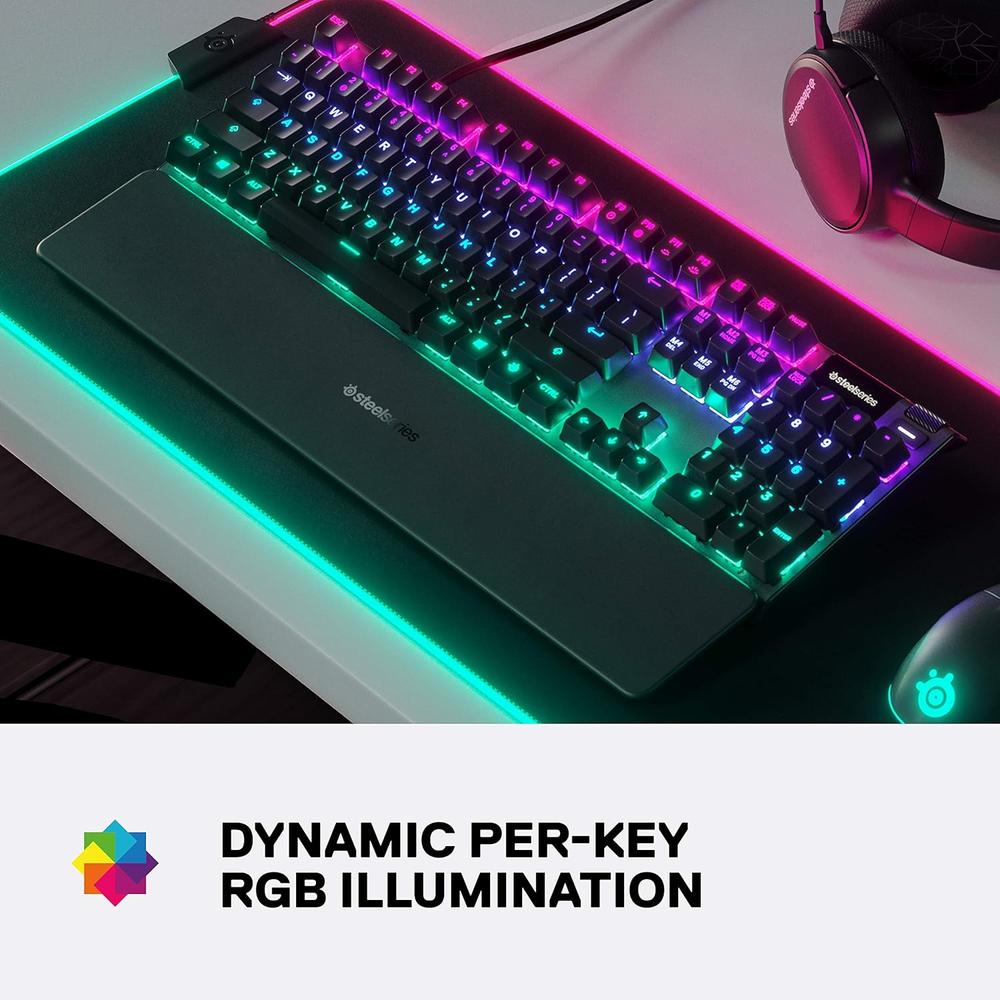 TECLADO ALÁMBRICO MECÁNICO APEX 5 STEELSERIES | RGB - 2
