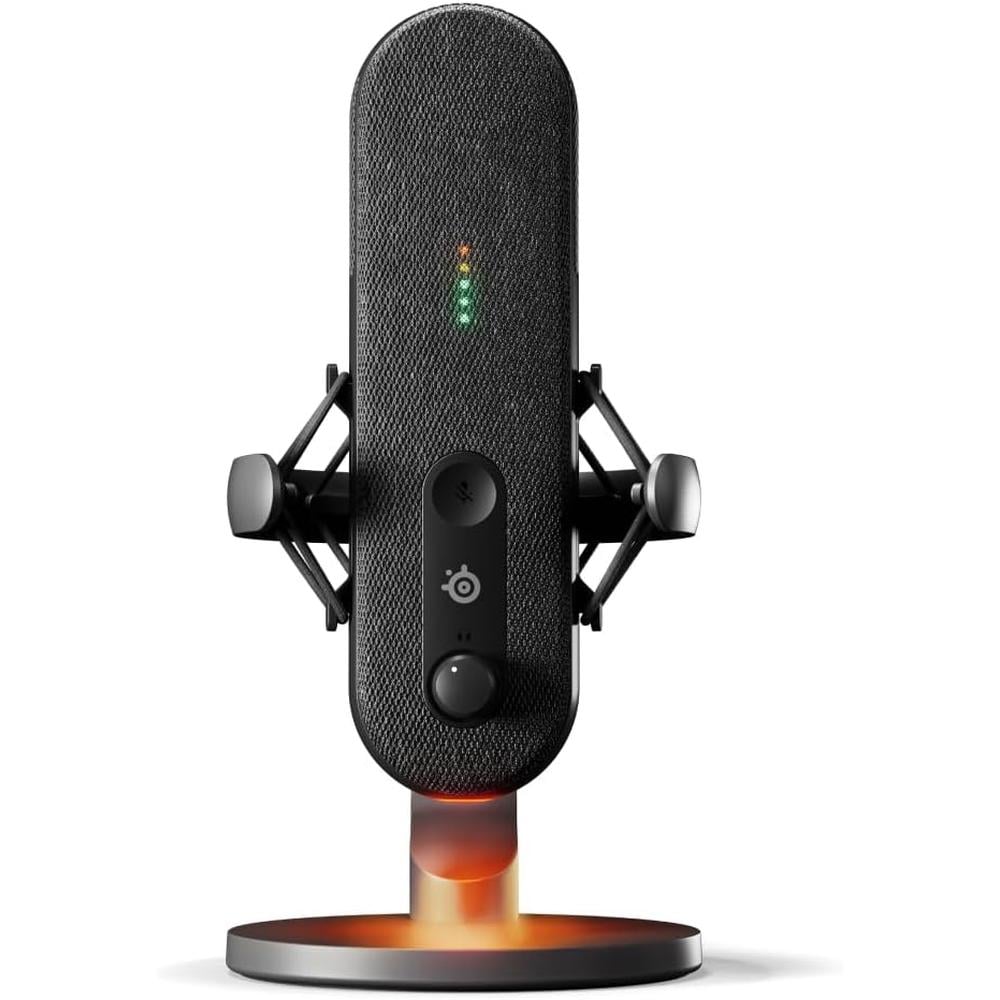 MICRÓFONO USB ALIAS STEELSERIES | NEGRO - 1