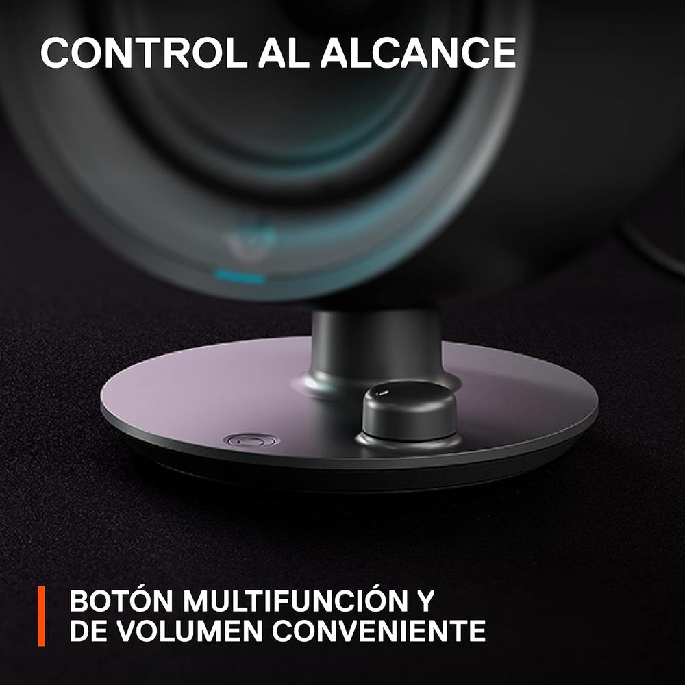 PARLANTES BLUETOOTH 2.0 ARENA 3 STEELSERIES | NEGRO - 4