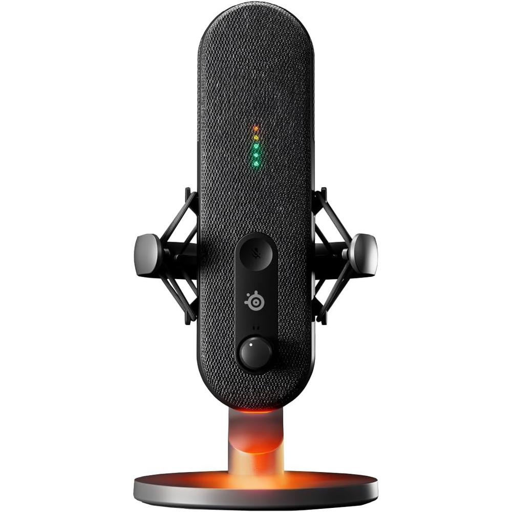 (REACONDICIONADO) MICRÓFONO USB ALIAS STEELSERIES | NEGRO - 1