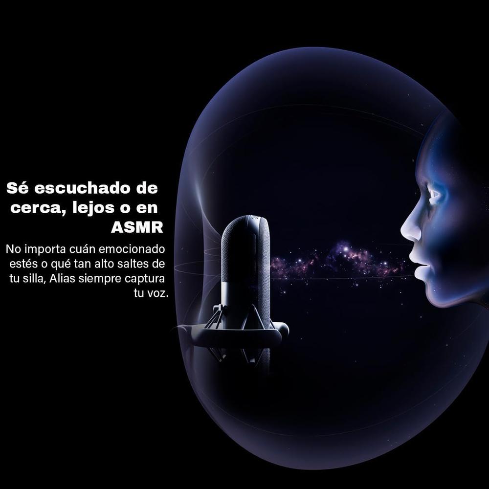 (REACONDICIONADO) MICRÓFONO USB ALIAS STEELSERIES | NEGRO - 5