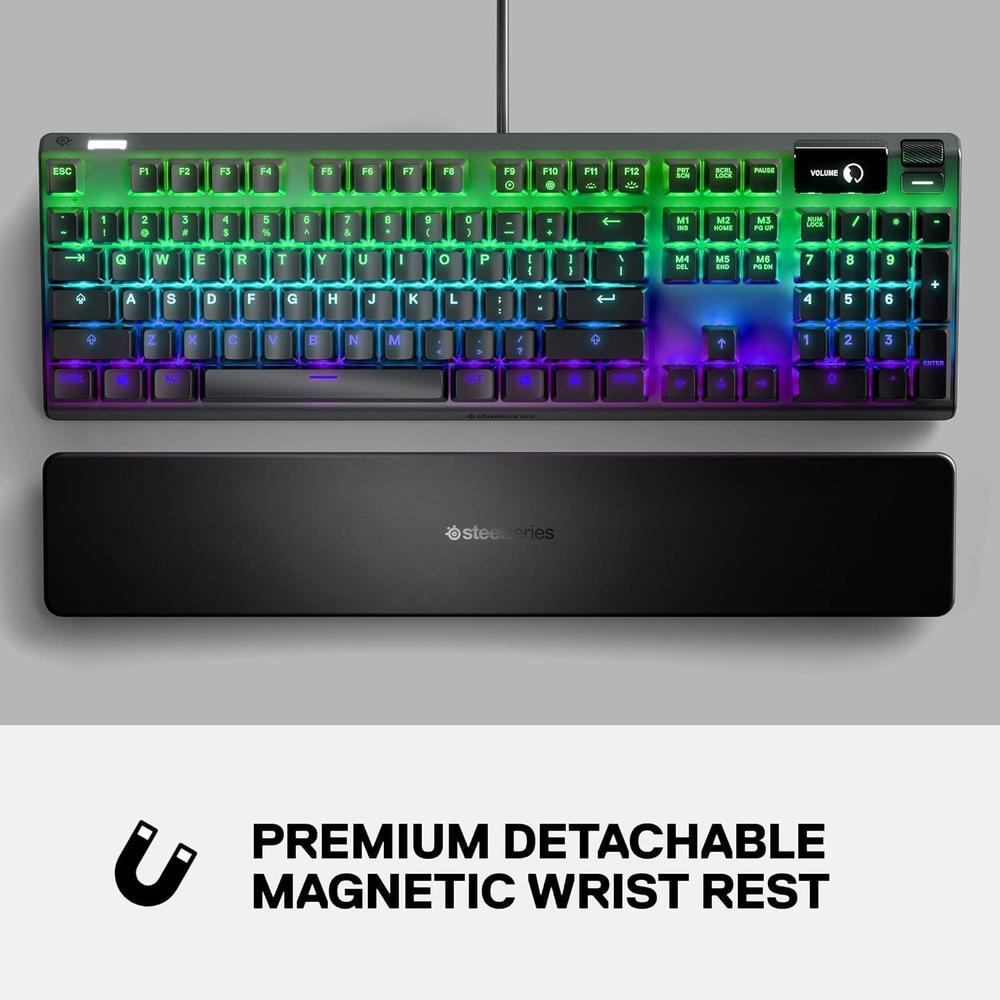 (REACONDICIONADO) TECLADO ALÁMBRICO MECÁNICO APEX 7 STEELSERIES | SWITCH ROJO - 2
