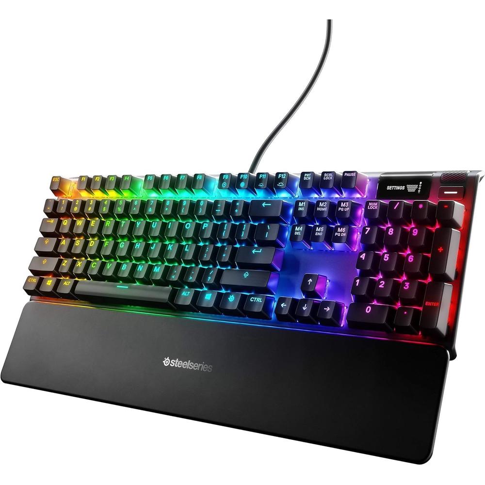 (REACONDICIONADO) TECLADO ALÁMBRICO MECÁNICO APEX 7 STEELSERIES | SWITCH ROJO - 4