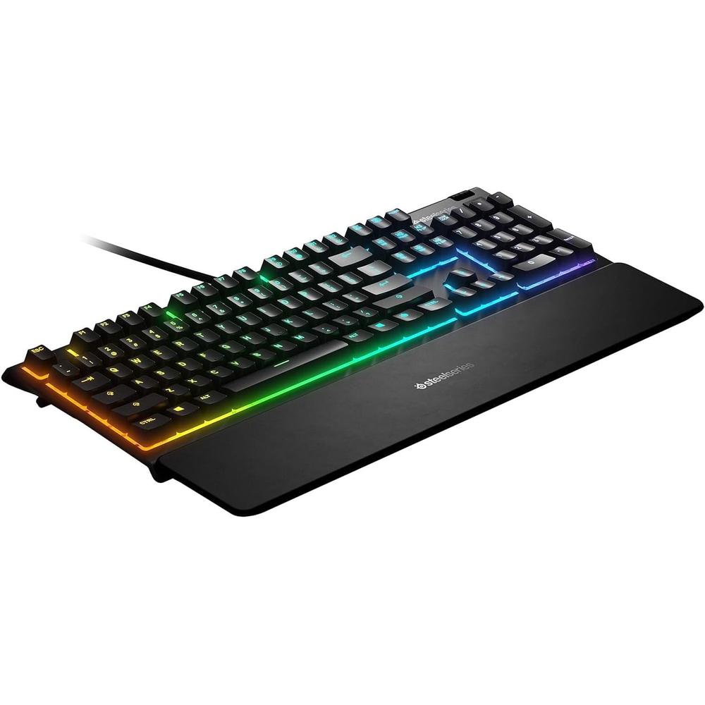 (REACONDICIONADO) TECLADO ALÁMBRICO APEX 3 EN STEELSERIES | NEGRO - 2