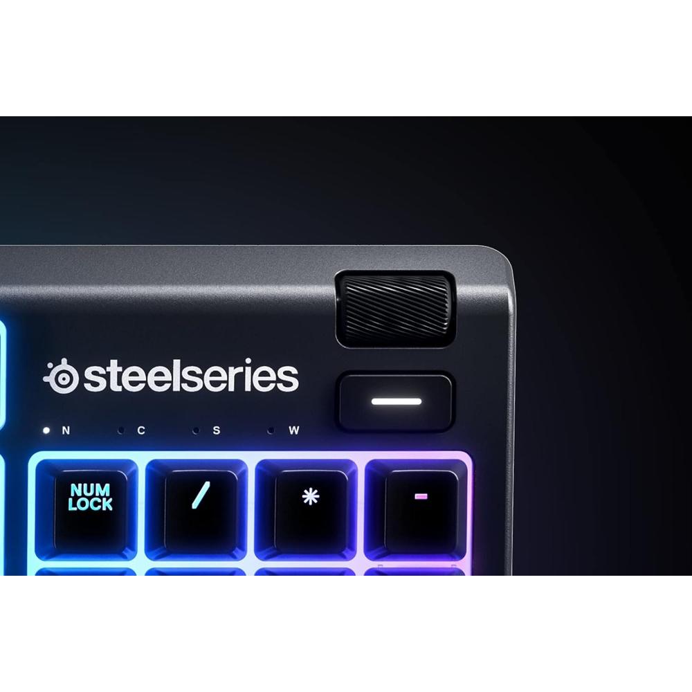(REACONDICIONADO) TECLADO ALÁMBRICO APEX 3 EN STEELSERIES | NEGRO - 6