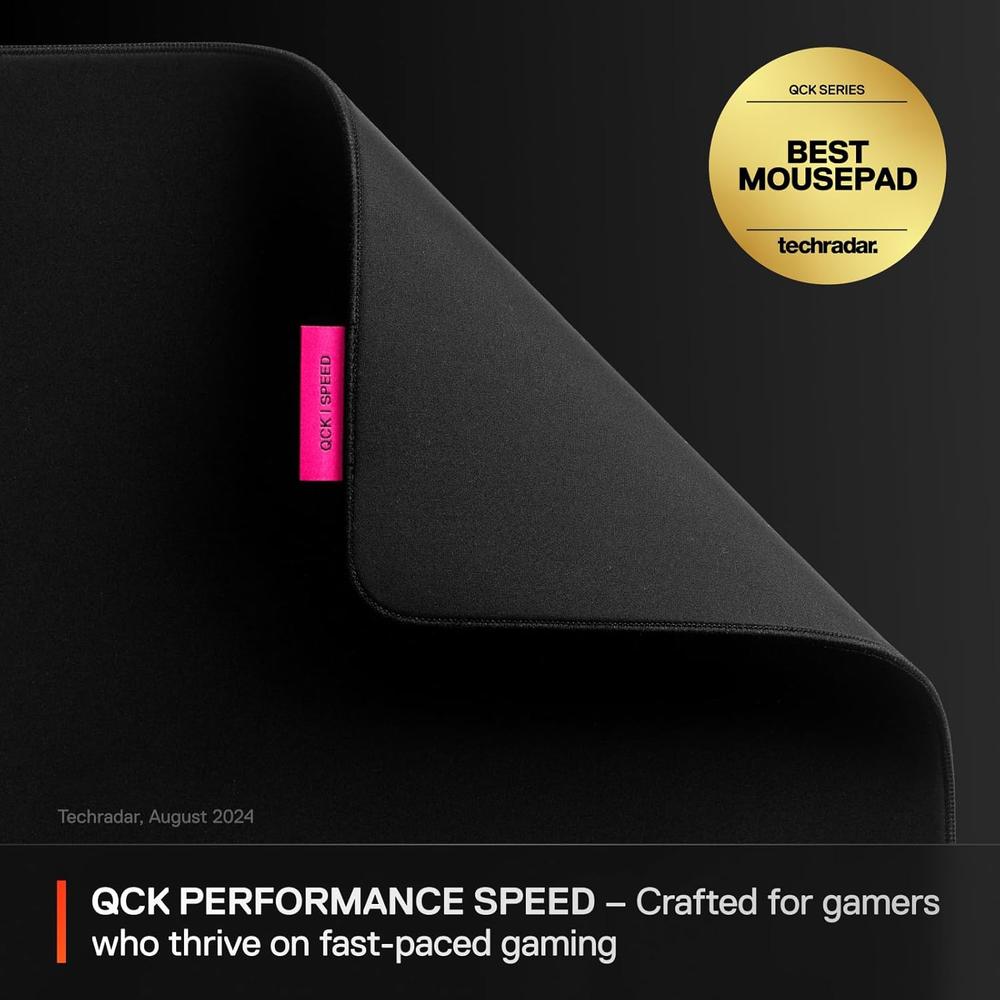 MOUSEPAD QCK XL SPEED PERFORMANCE STEELSERIES | NEGRO - 2