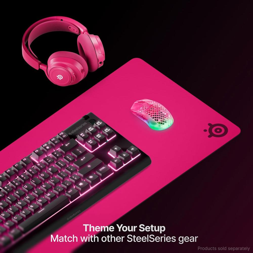 MOUSEPAD QCK XXL HEAVY STEELSERIES | MAGENTA - 6