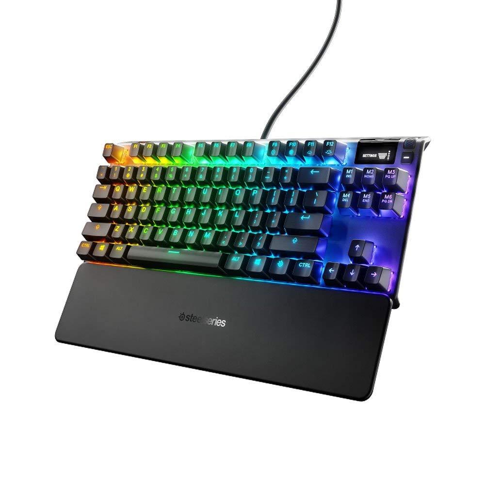 TECLADO ALÁMBRICO MECÁNICO USB APEX 7 TKL STEELSERIES | RGB - 3