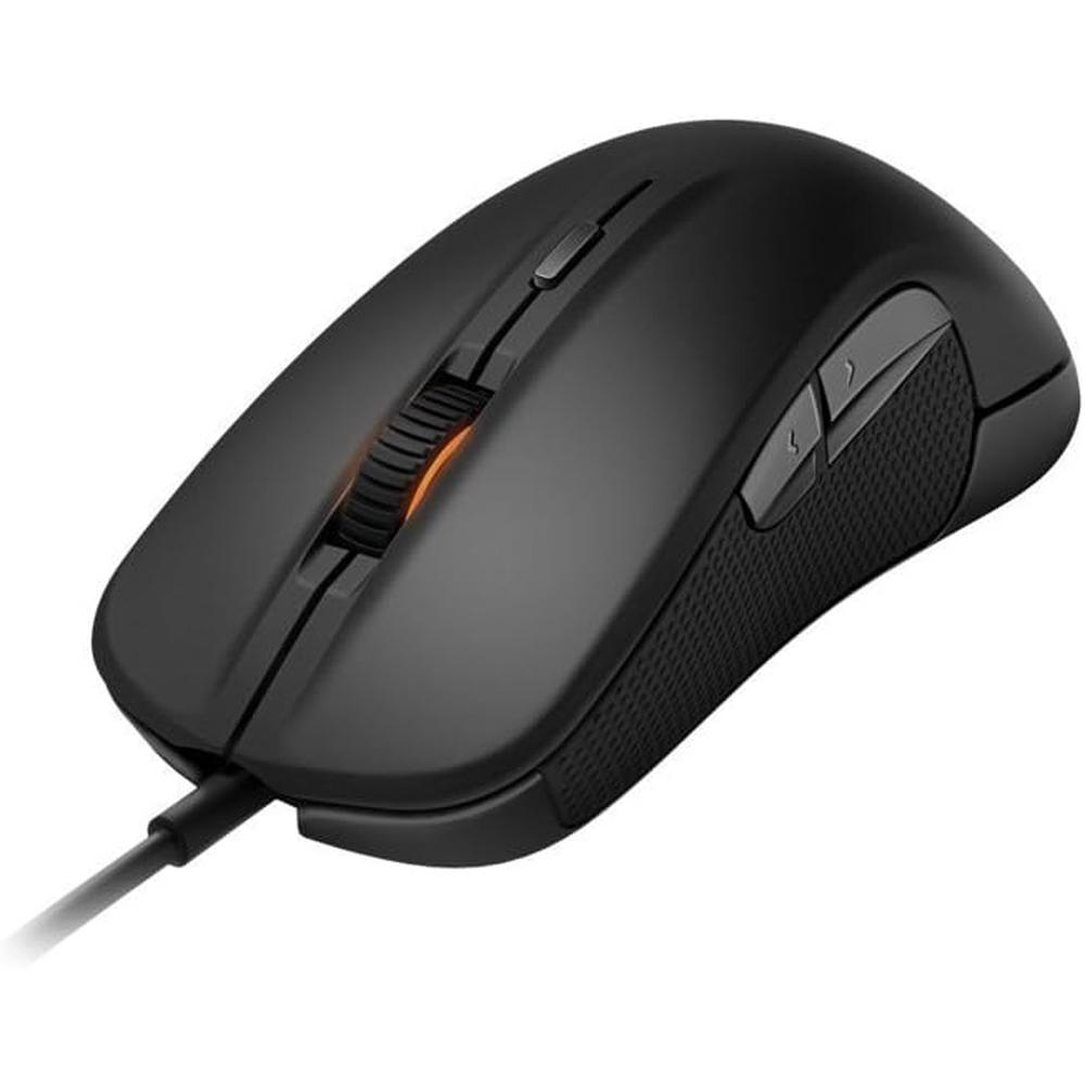 MOUSE ALÁMBRICO RIVAL STEELSERIES | NEGRO - 1