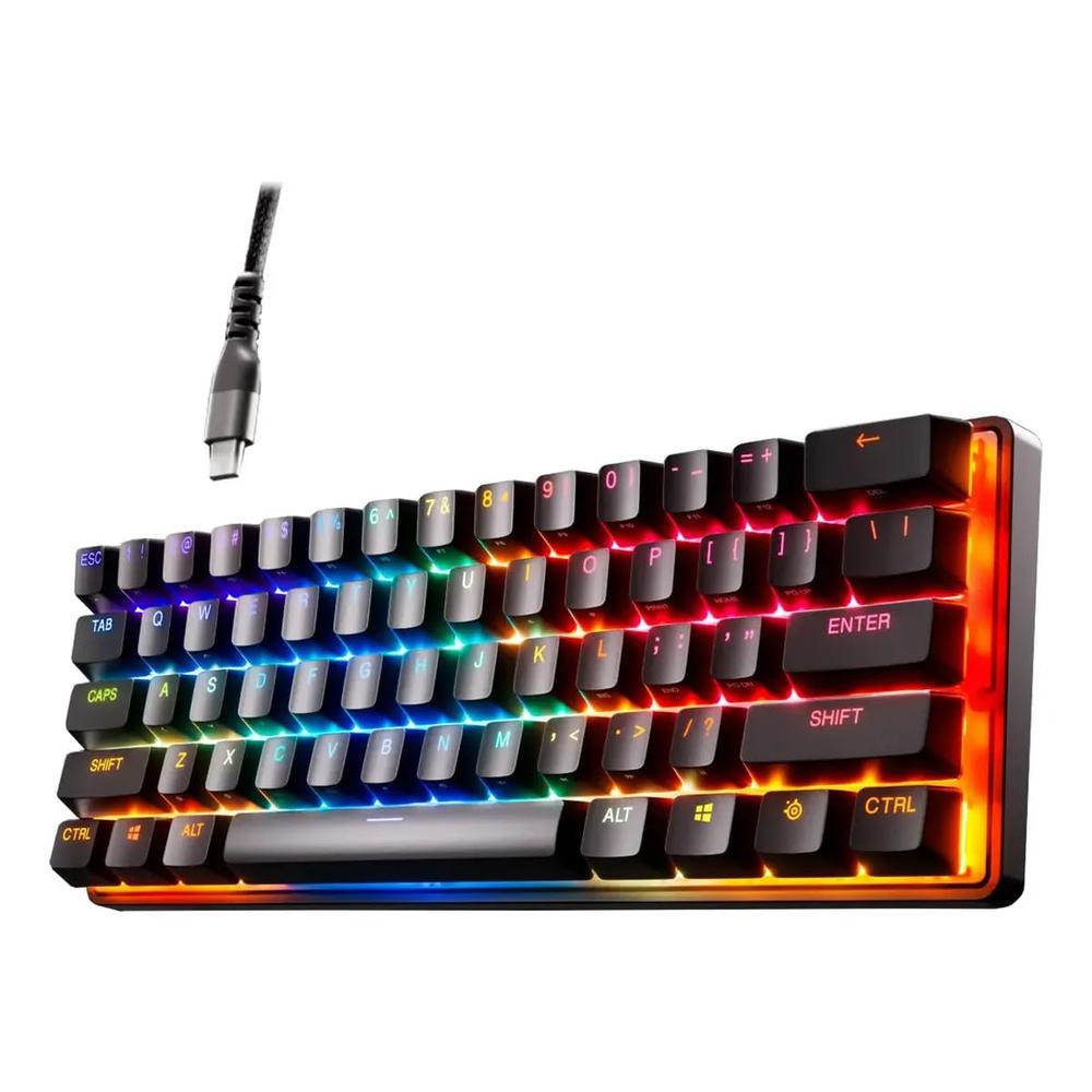 (REACONDICIONADO) TECLADO ALÁMBRICO MECÁNICO APEX 9 MINI STEELSERIES | RGB - 1