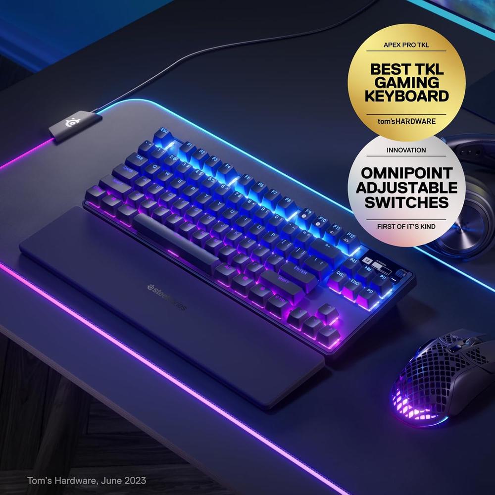 (REACONDICIONADO) TECLADO INALÁMBRICO MECÁNICO APEX PRO TKL STEELSERIES | RGB - 2