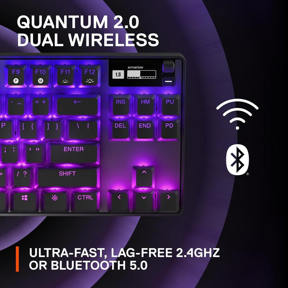 (REACONDICIONADO) TECLADO INALÁMBRICO MECÁNICO APEX PRO TKL STEELSERIES | RGB - 6