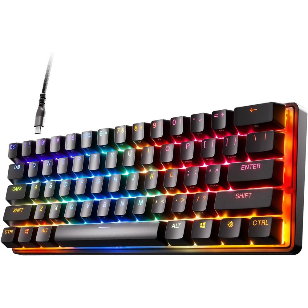 TECLADO ALÁMBRICO MECÁNICO APEX 9 MINI STEELSERIES | RGB - 1
