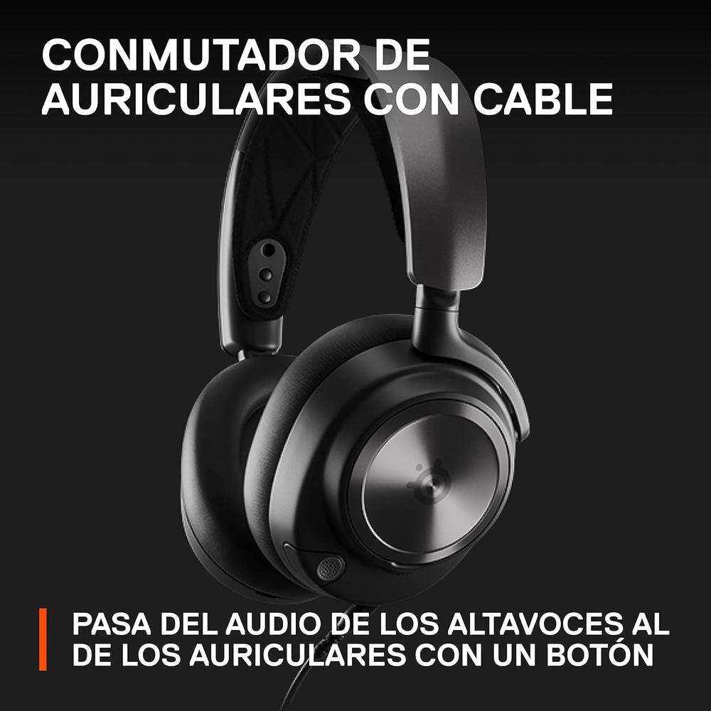 (REACONDICIONADO) PARLANTES BLUETOOTH 2.0 ARENA 3 STEELSERIES | NEGRO - 5