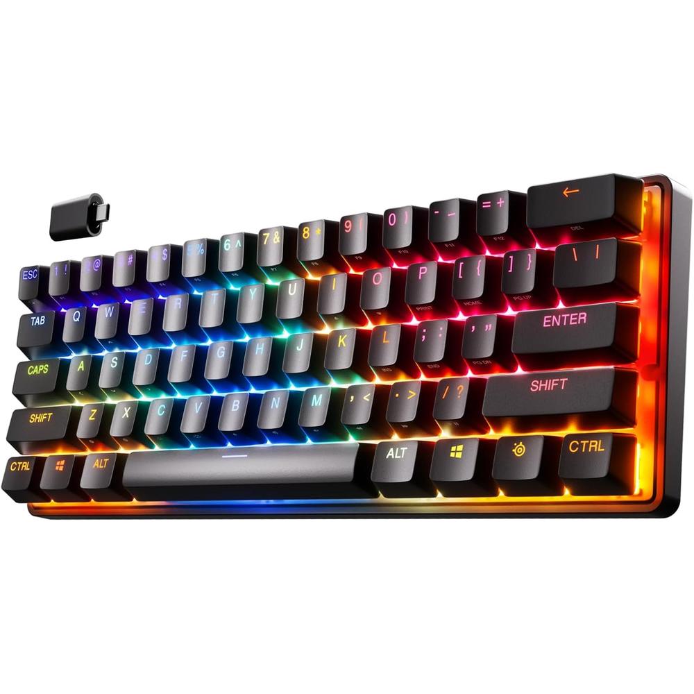 TECLADO INALÁMBRICO MECÁNICO APEX PRO MINI STEELSERIES | RGB - 1