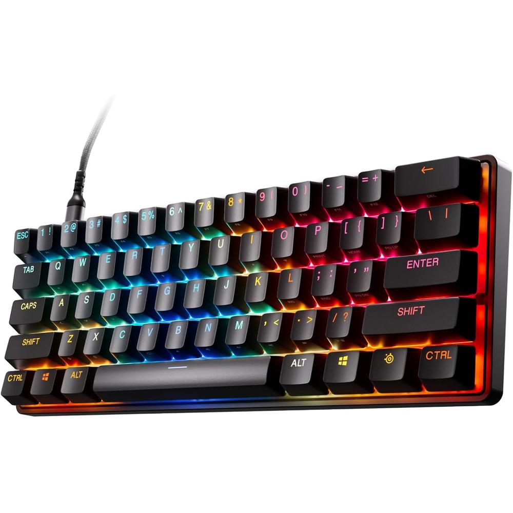 (REACONDICIONADO) TECLADO ALÁMBRICO MECÁNICO APEX PRO MINI GEN 3 STEELSERIES | NEGRO - 1