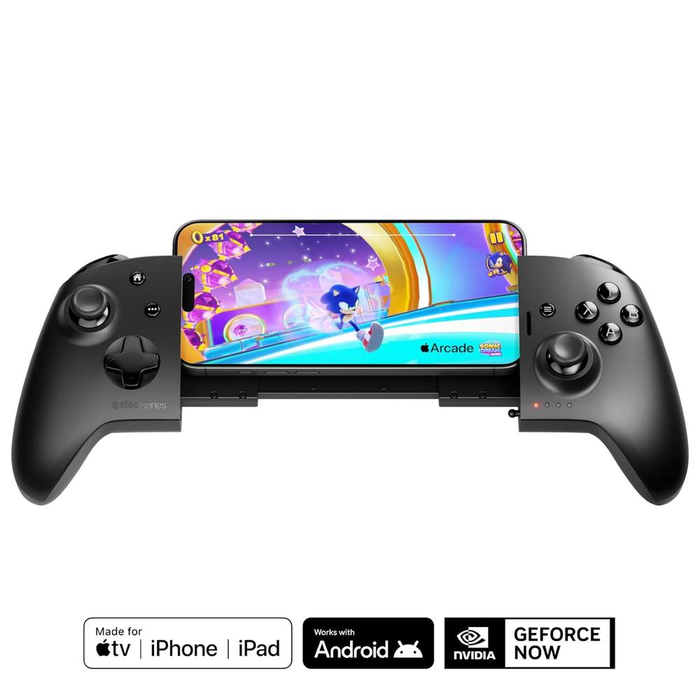 MANDO INALÁMBRICO NIMBUS CLOUD STEELSERIES | NEGRO - 1