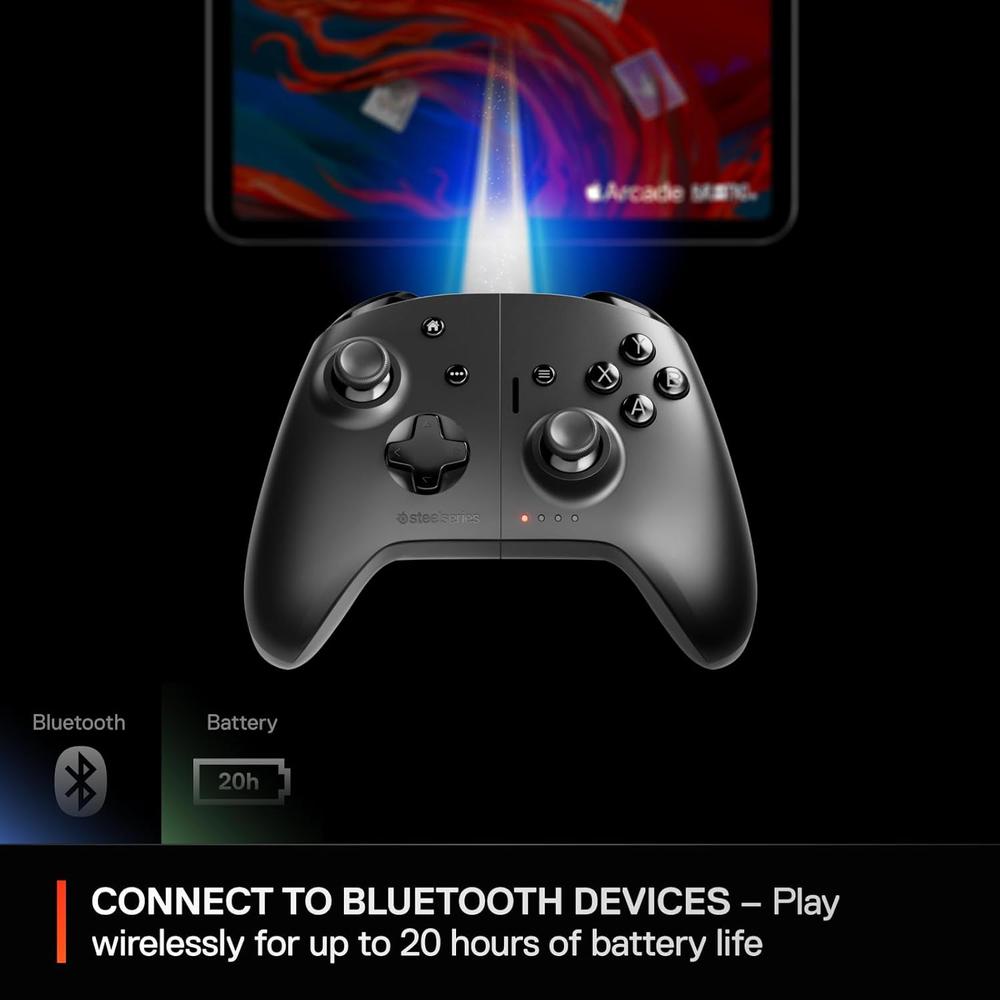 MANDO INALÁMBRICO NIMBUS CLOUD STEELSERIES | NEGRO - 5