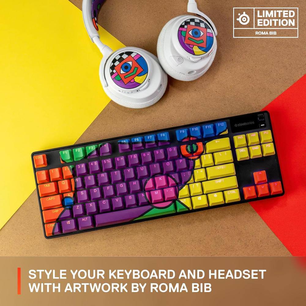 KEYCAPS ROMA BIB EDITION STEELSERIES - 2