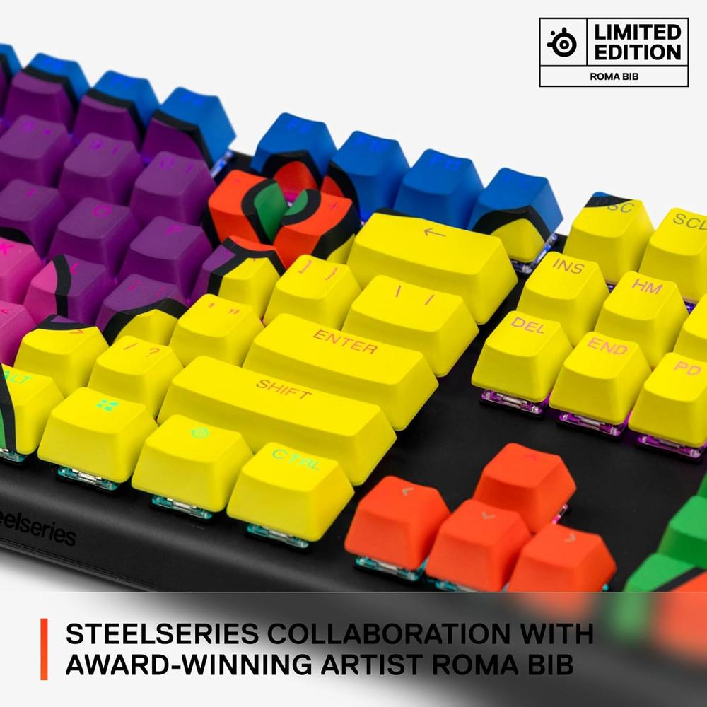 KEYCAPS ROMA BIB EDITION STEELSERIES - 4