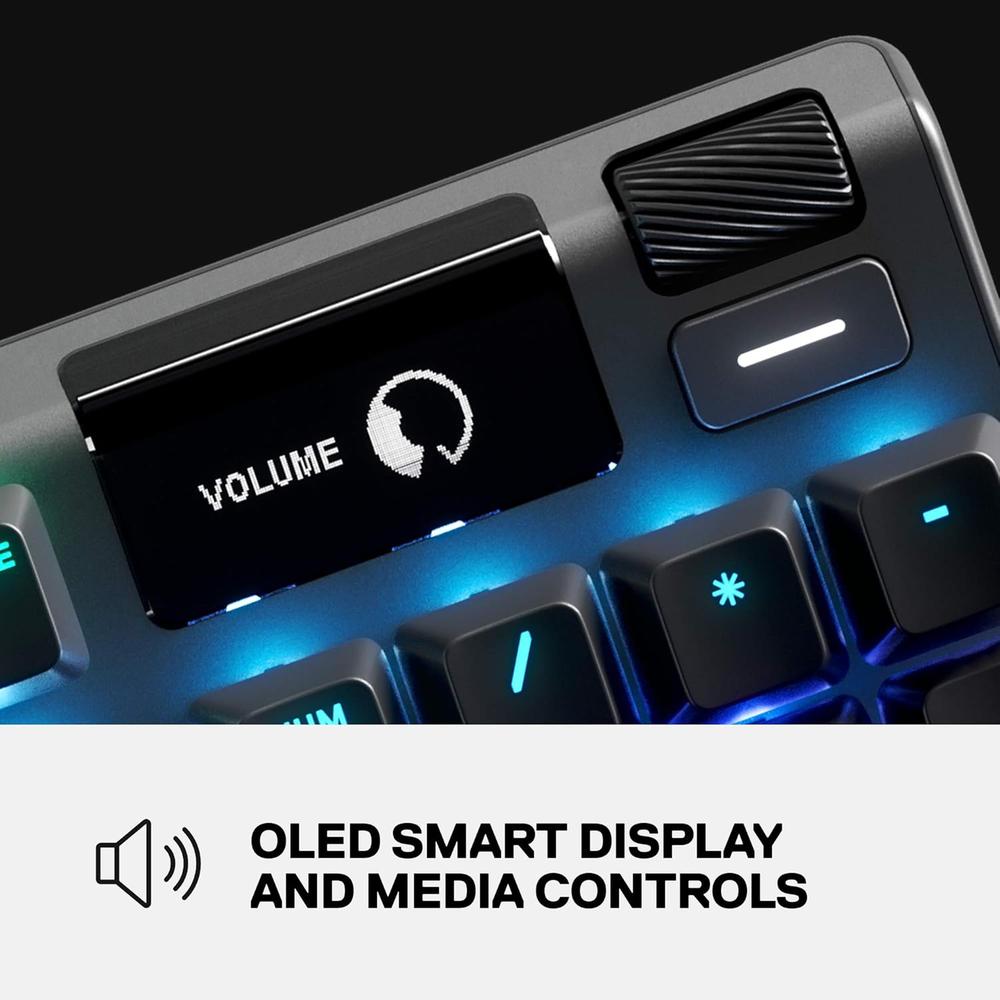 TECLADO ALÁMBRICO MECÁNICO APEX 7 STEELSERIES | SWITCH ROJO - 5