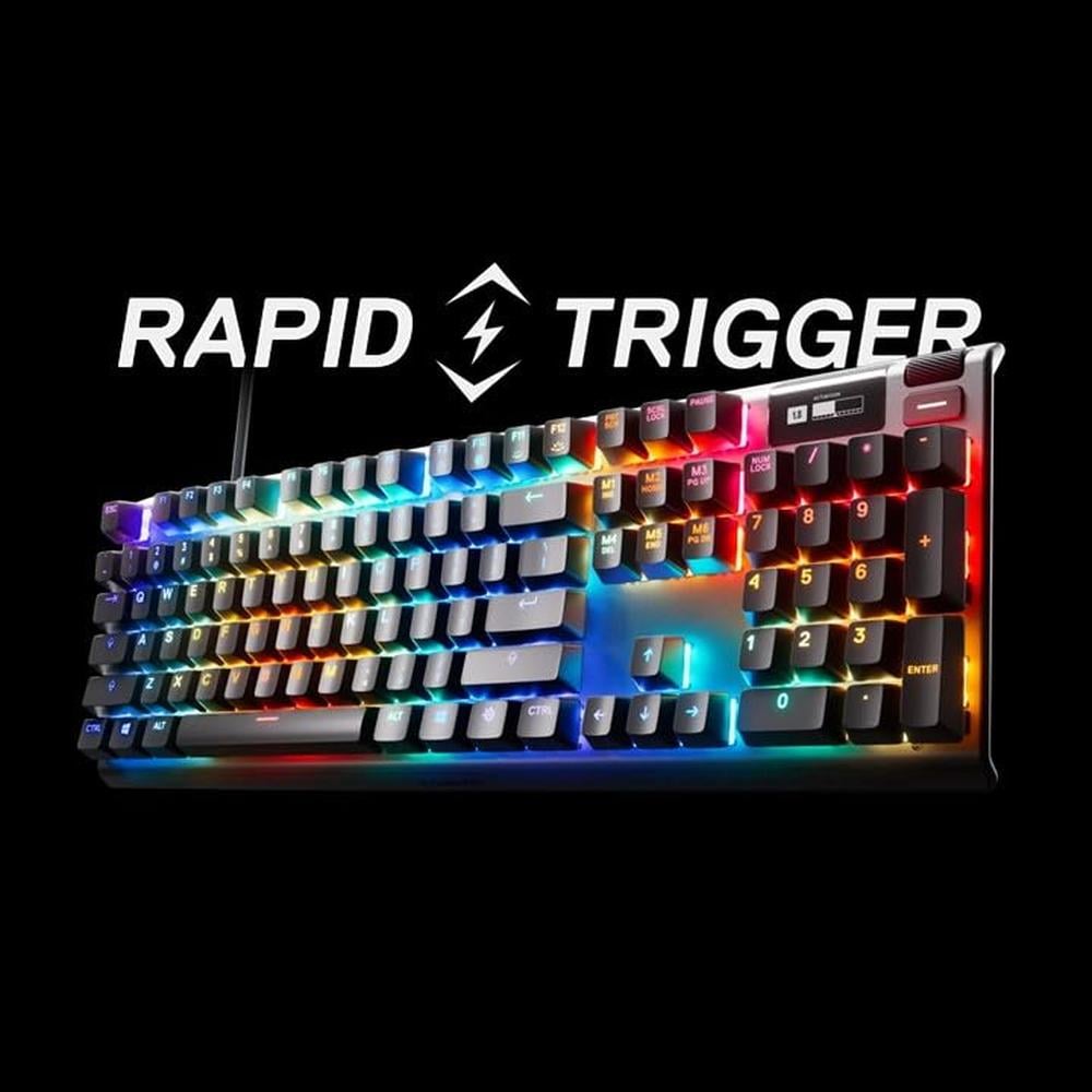 TECLADO ALÁMBRICO MECÁNICO APEX PRO US STEELSERIES | RGB - 3